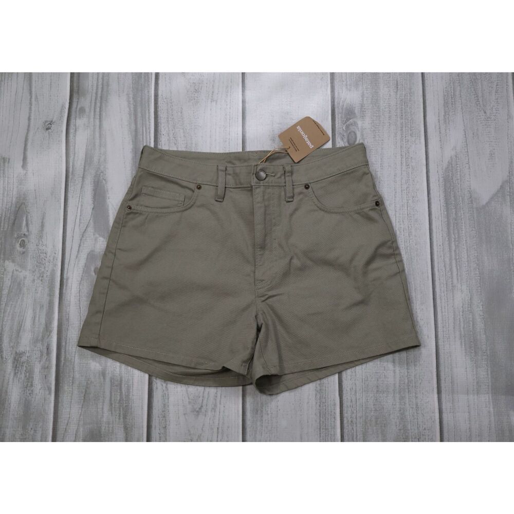 NEW Patagonia Classic Shorts Women’s Sz 8 Green Chino Lightweight Canvas
